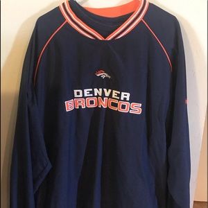 2 for 1 Denver Broncos Pullover with TShirt